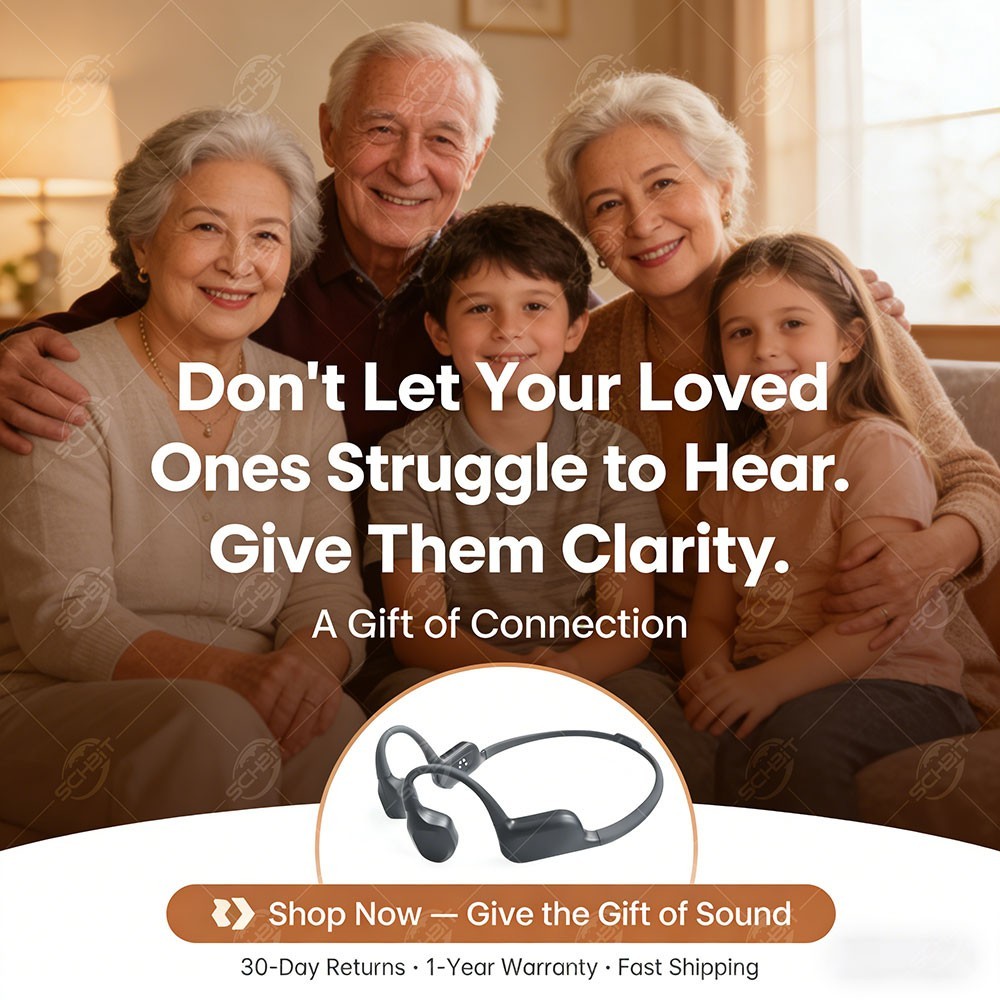 Bluetooth Bone Conduction Magnetic Hearing Aid Noise Reduction for the Elderly