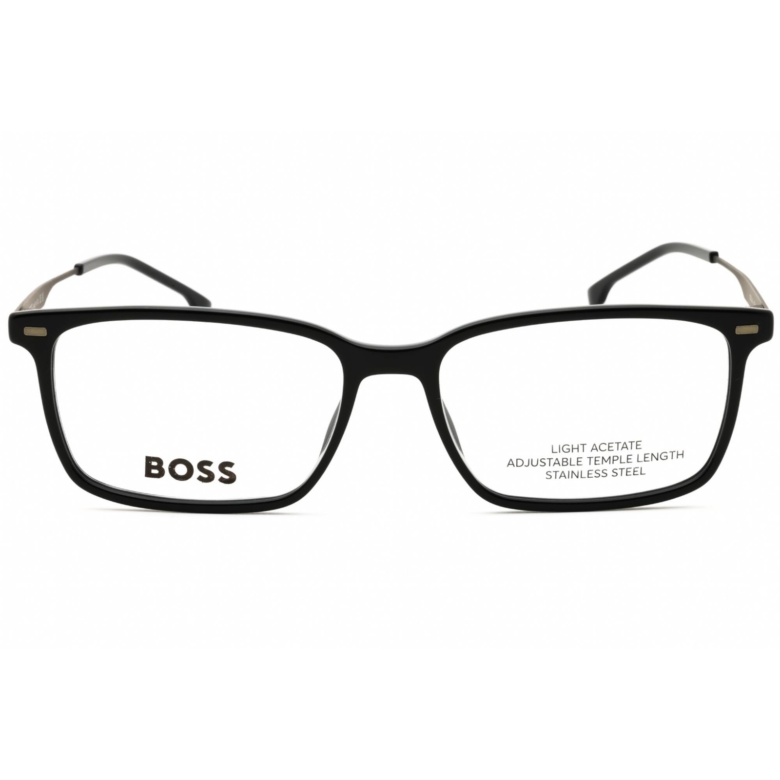 Hugo Boss Men’s Eyeglasses Rectangular Plastic Full Rim Frame 1643 0ANS 00