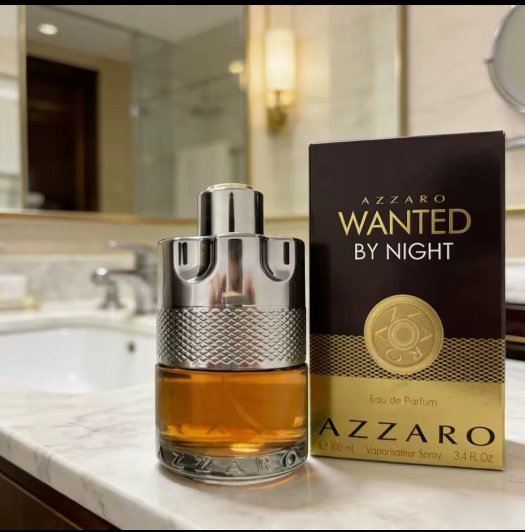 Azzaro Wanted By Night Eau de Parfum Spray, Regular Size 3.4 fl oz