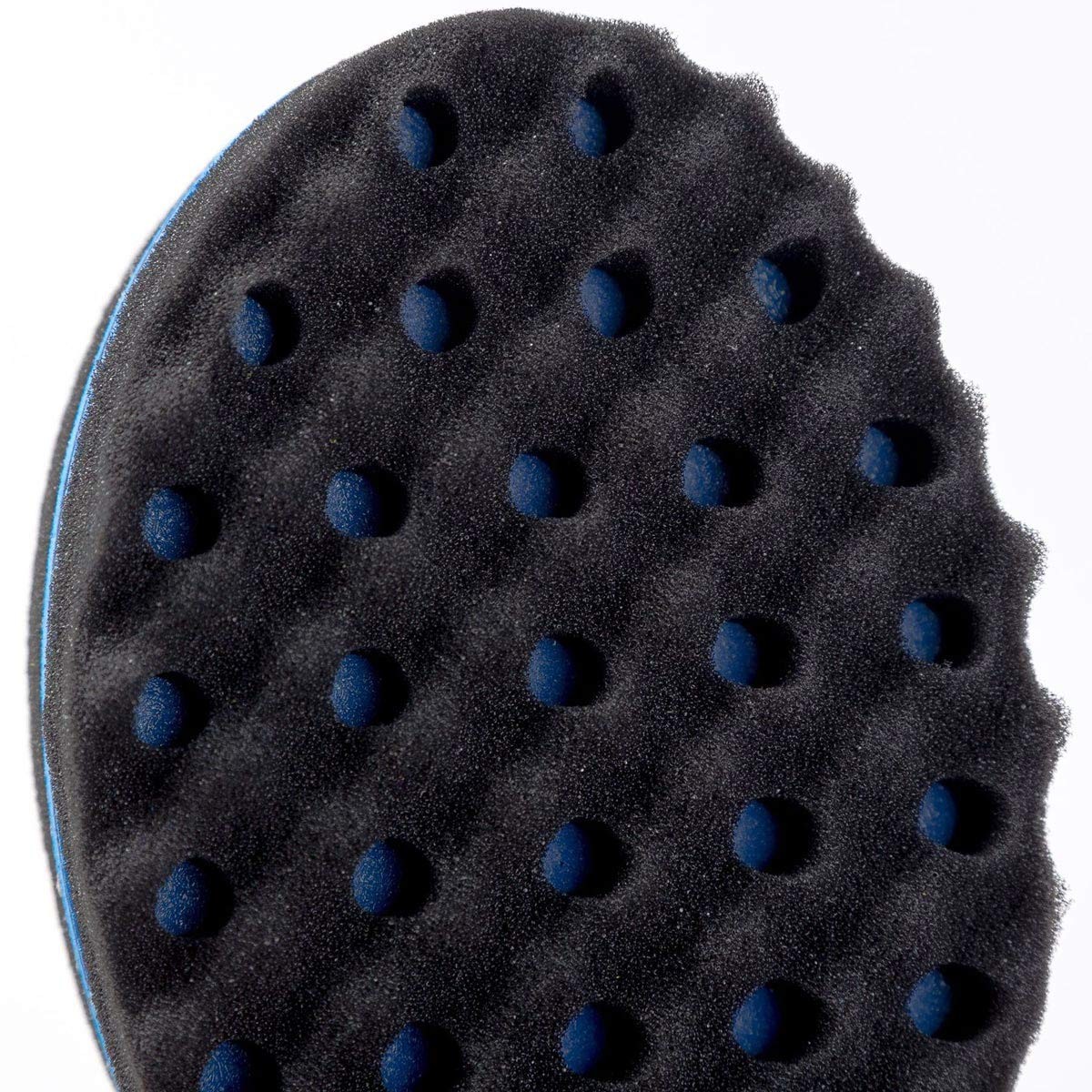 4 Pcs Small Holes Hair Twist Sponge, Barber Curl Sponge Brushes for Dreads Locki