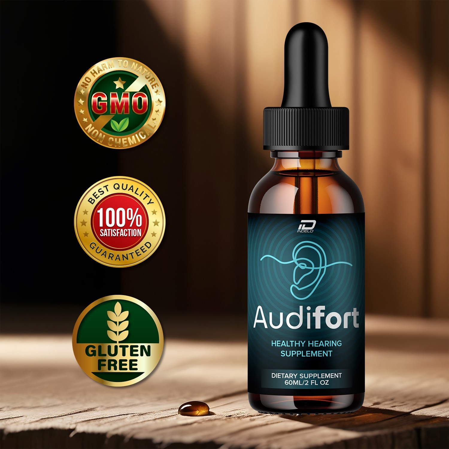 (3 Pack) Audifort Pro Healthy Ear Support Supplement – Audifort Pro Liquid Drops