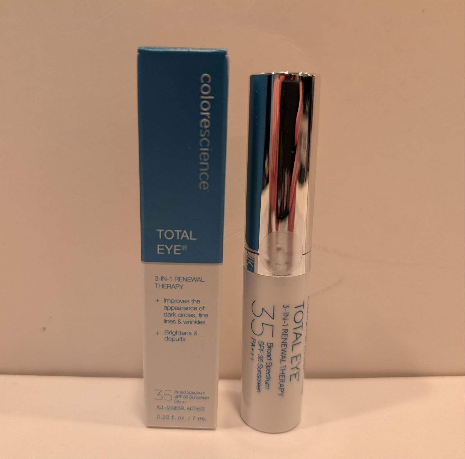 Colorescience Total Eye 3 In 1 Renewal Therapy Dark Circles & Wrinkles Fair
