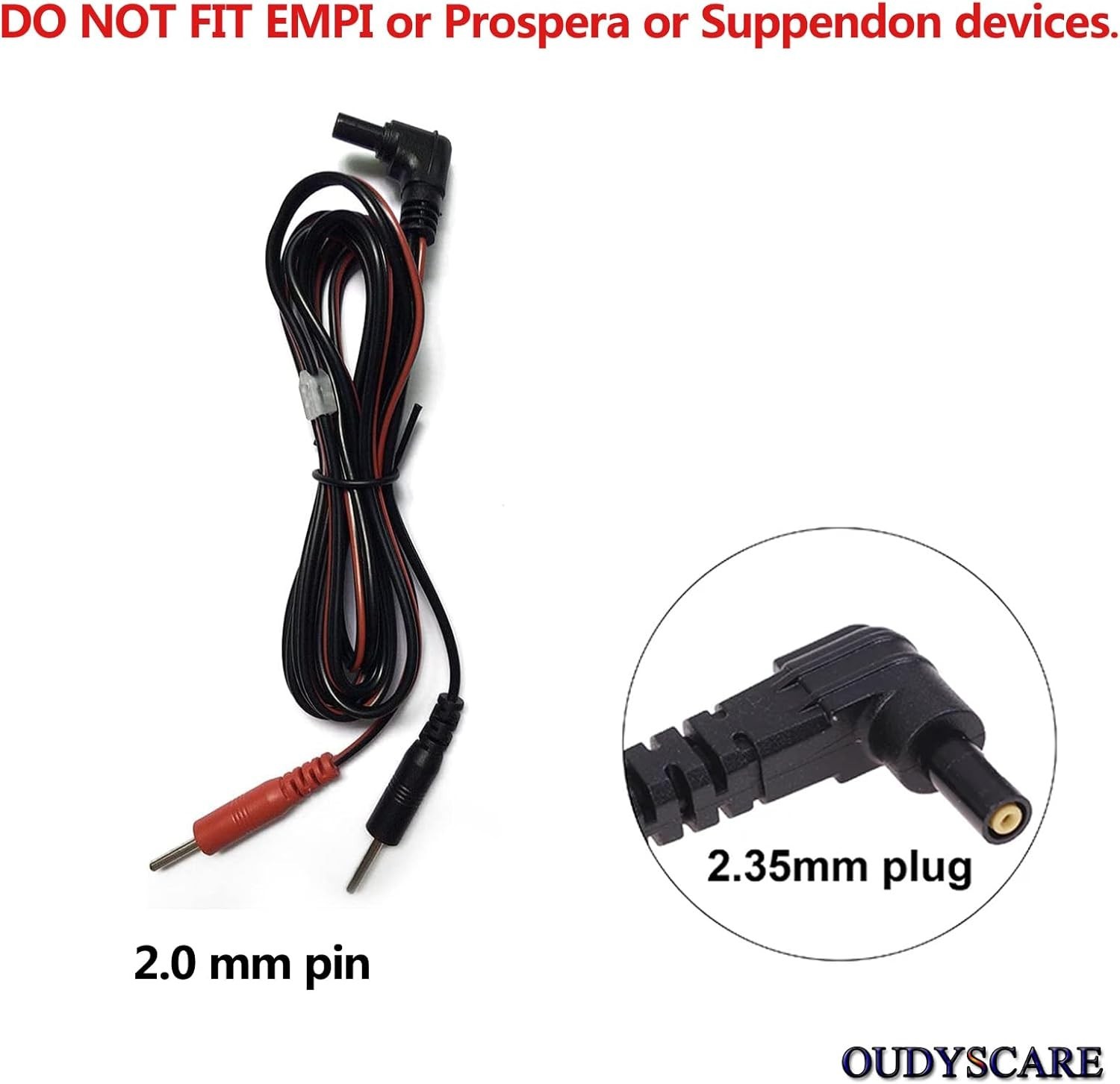 TENS Unit Replacement Lead Wires – Compatible with TENS 7000, TENS 3000 – Not…