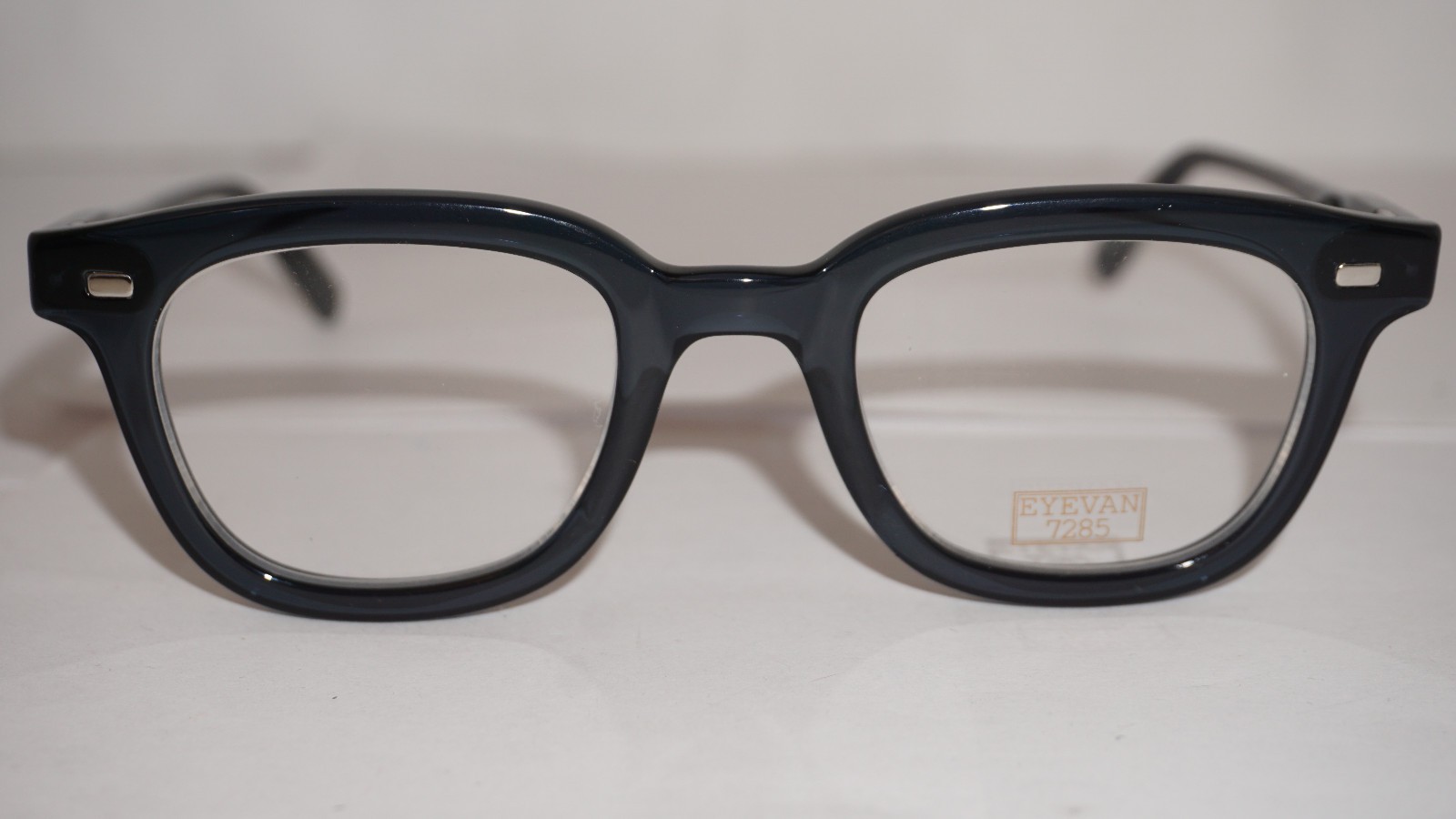 EYEVAN Eyeglasses Black Silver 322E C.706 47 23 145