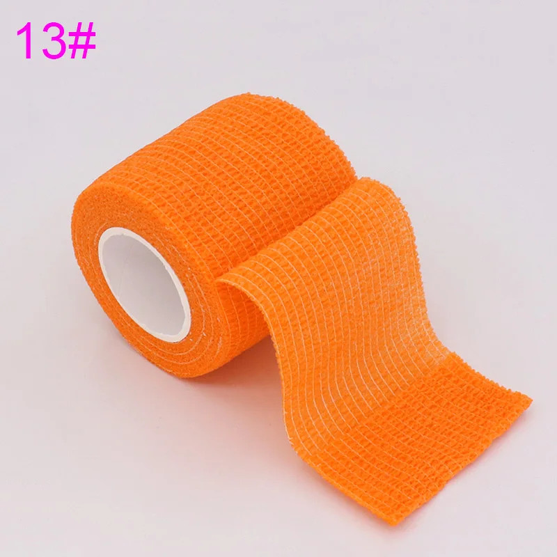 18 Colors Self Adhesive Elastic Sports Bandage Wrap Athletic Support Tape