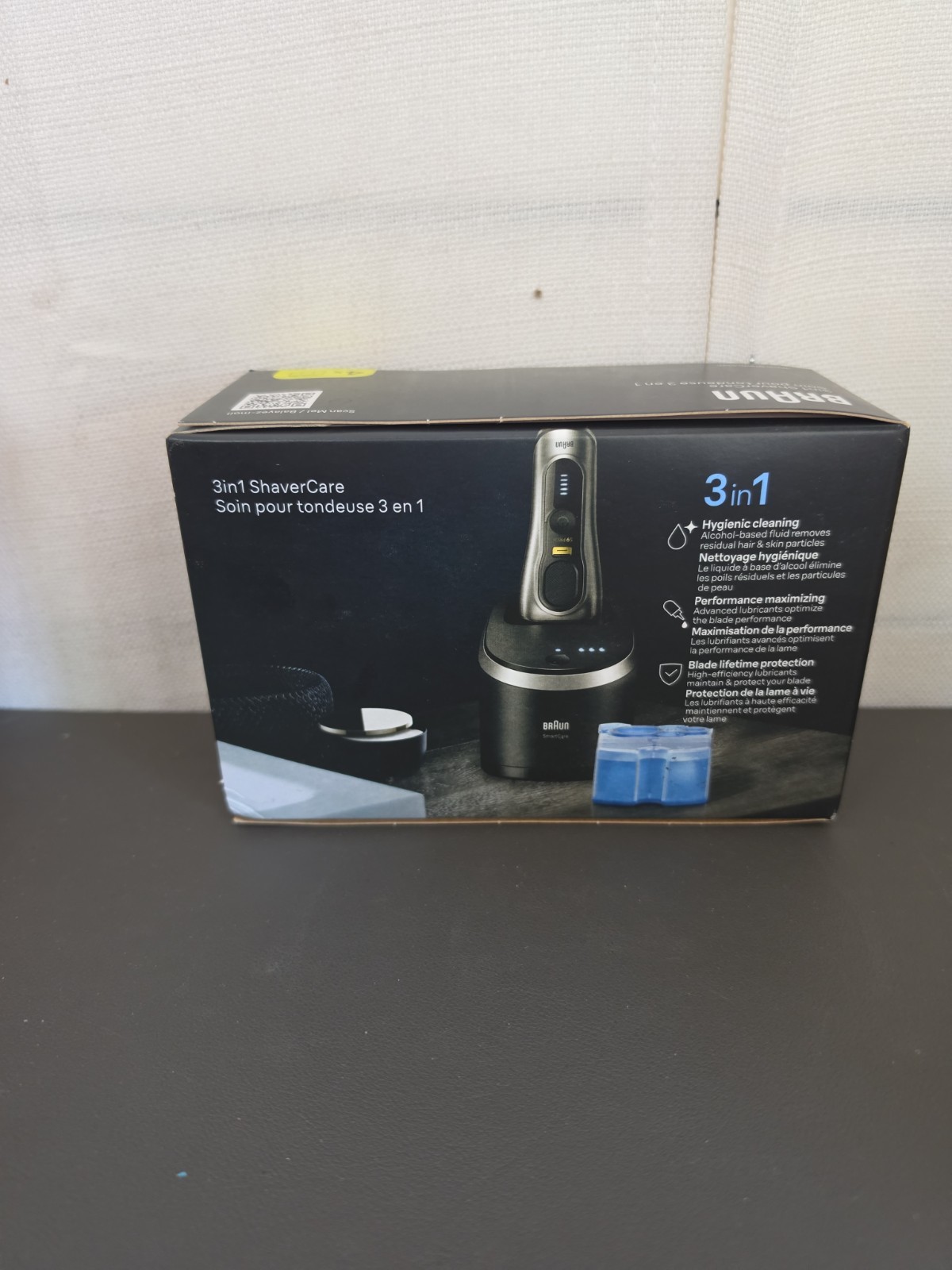 Braun Shaving Station Clean & Renew Refill Cartridges 4 Pack Lemon-Fresh(NEW)