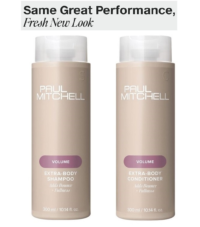 Paul Mitchell Volume Extra Body Shampoo & Conditioner 10.14 oz Duo /New Bottles
