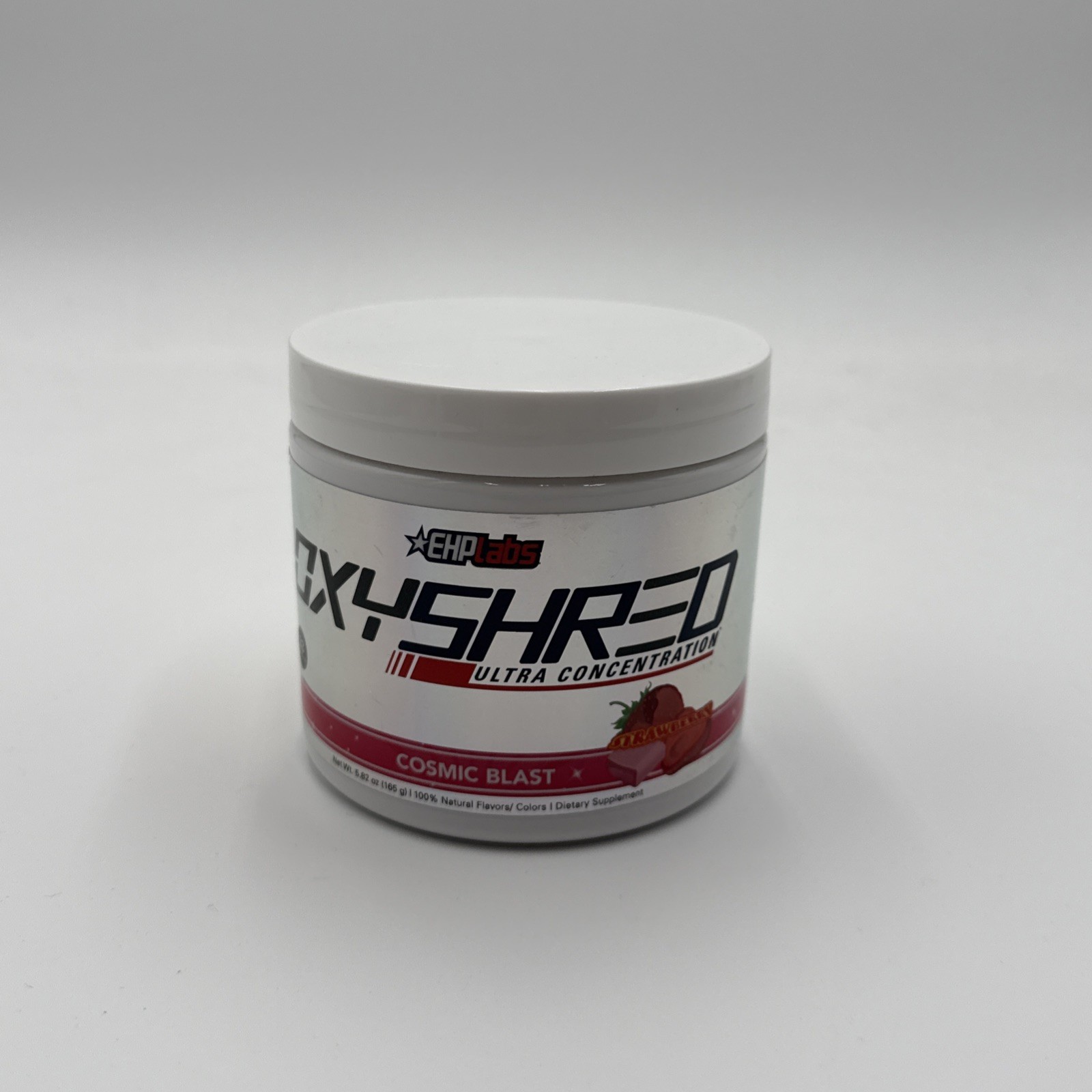 EHP Laps, OxyShred, Fat Burner, Cosmic Blast, Strawberry, 10.51oz Exp 7/28 FS