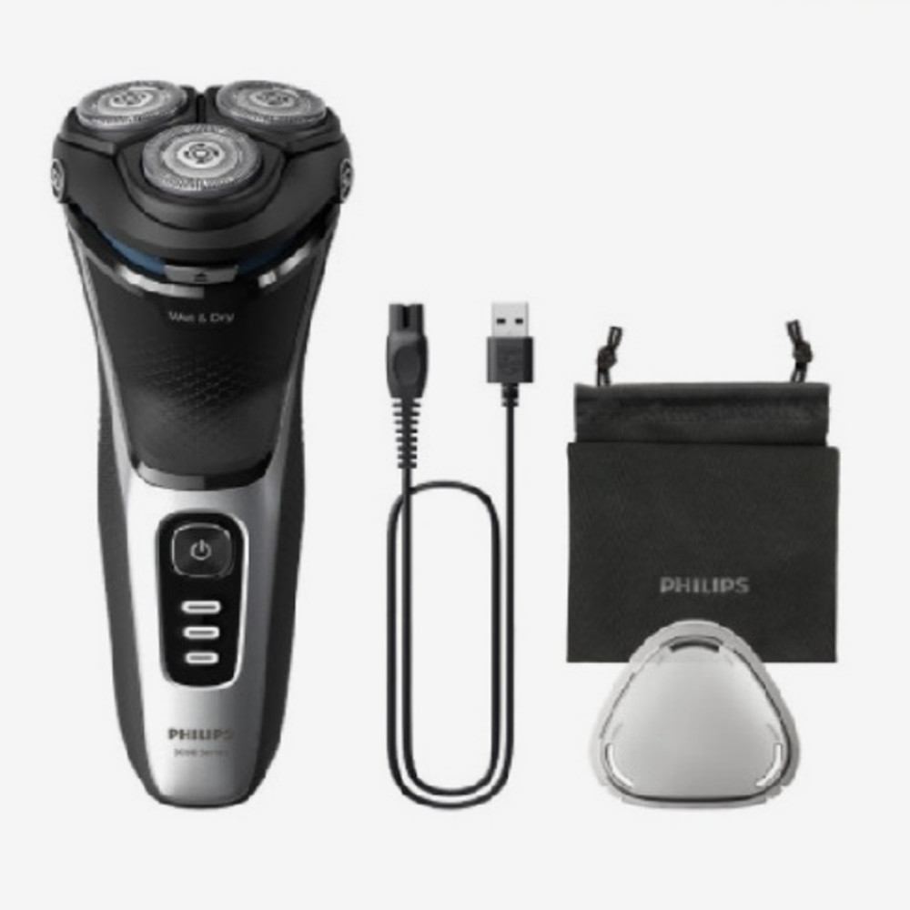 Philips Series 3000 Wet & Dry Electric Shaver S3243/12 Pop-Up Trimmer Genuine