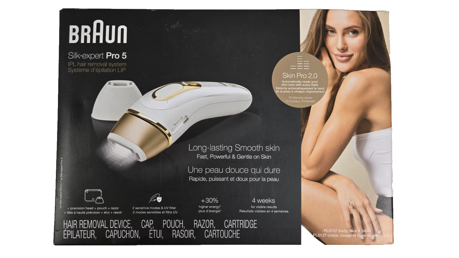 Braun Silk-Expert Pro 5 PL5137 IPL Permanent Hair Removal System
