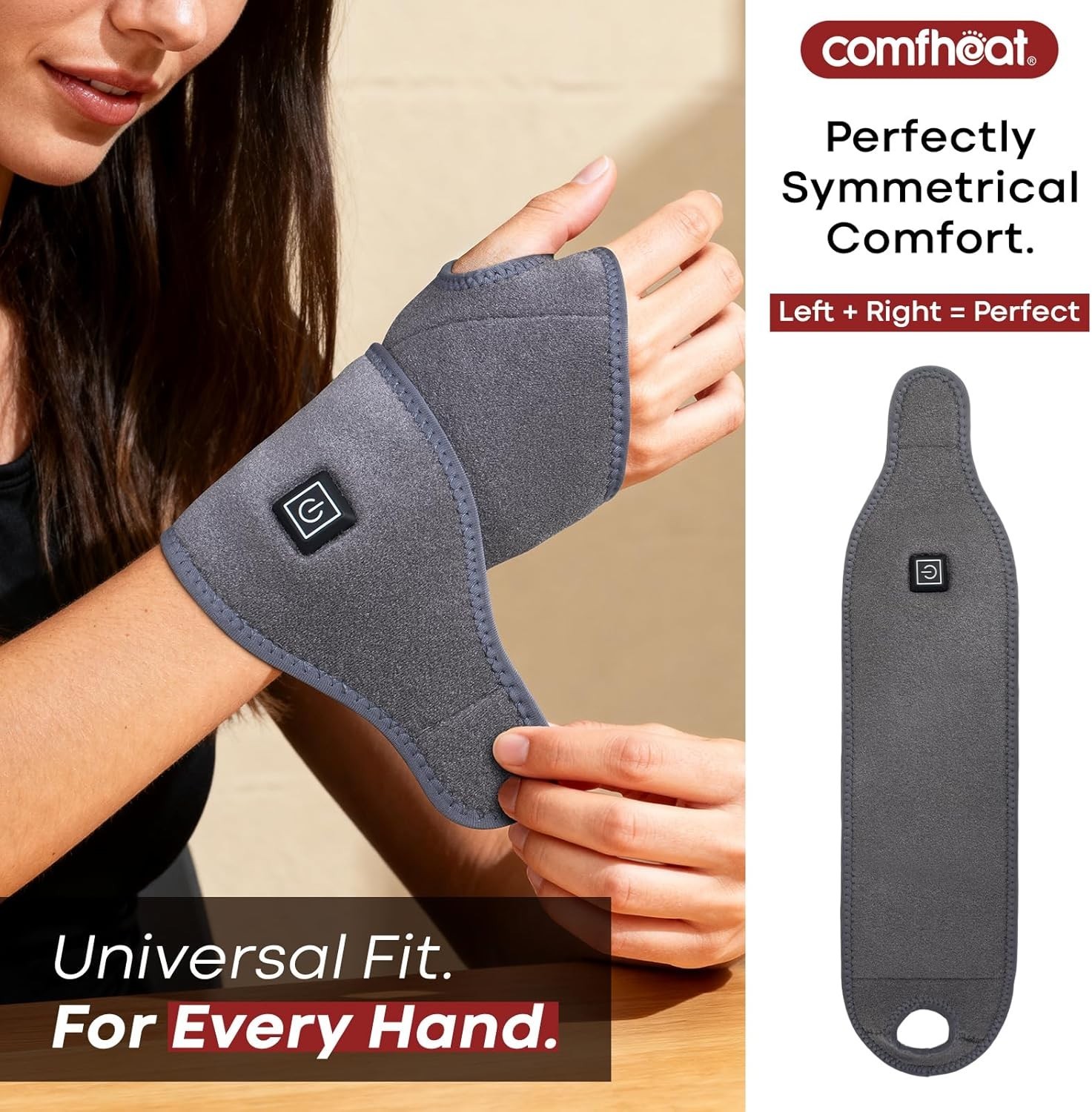 Carpal Tunnel Heating Pad – Non-Rechargeable Wrist Wrap for Effective Relief