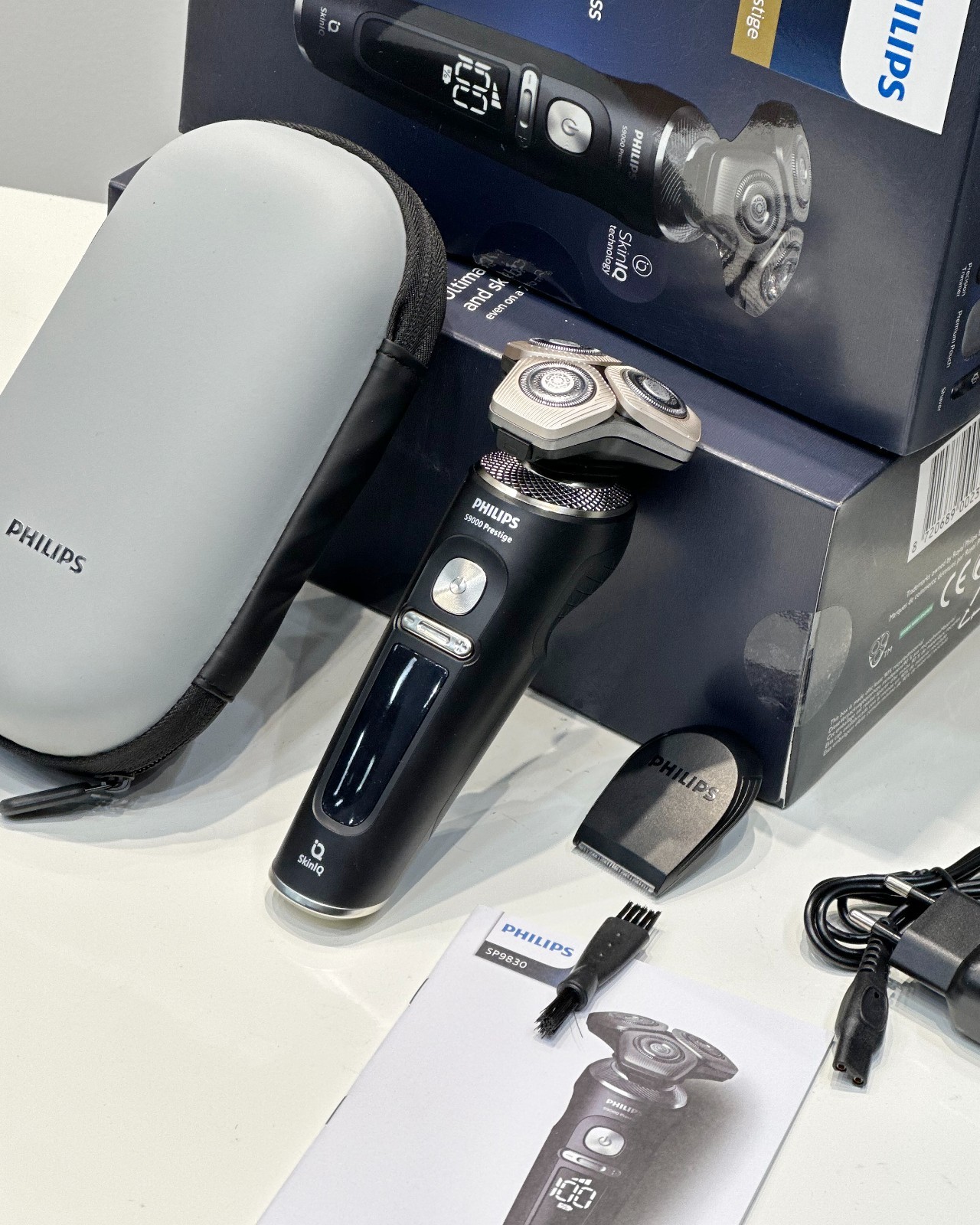 OEM Philips SP9830 Shaver Series 9000 Prestige (BRAND NEW SEALED) black