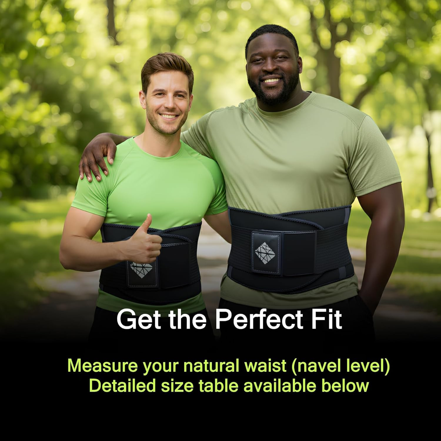 Plus Size Back Brace for Lower Back Pain Relief 4XL, Unisex Lumbar Support Belt