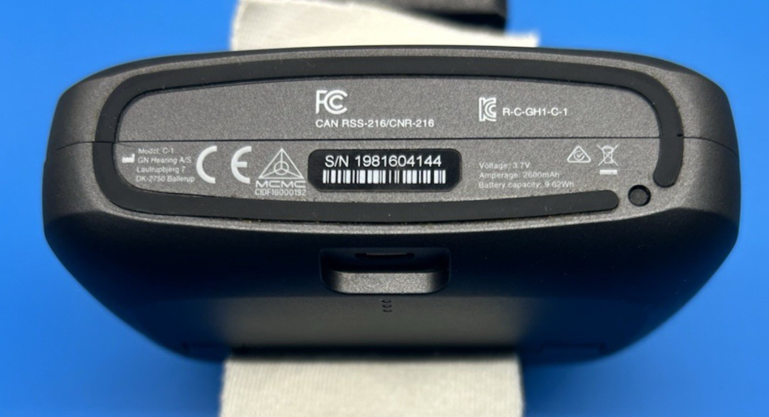 Resound Beltone Model C-1 Hearing Aid Charging Case NEW USB Port & Battery (144)