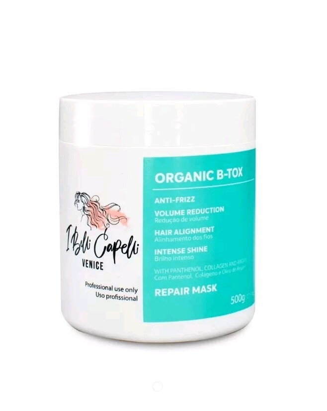 I Belli Capelli. Venice Organic Treatment. B-Tox Repair Mask 500gm. Free Ship!
