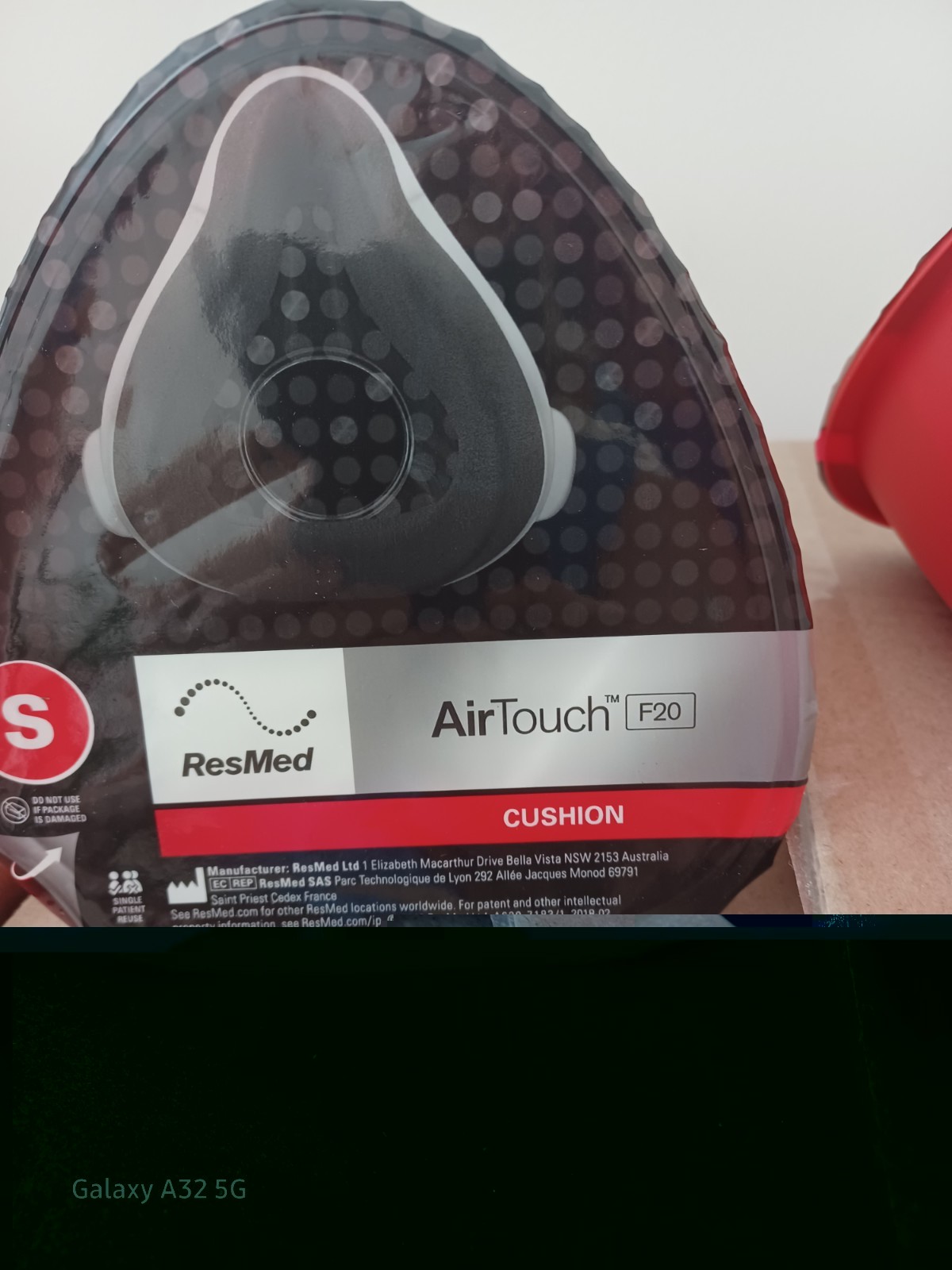 4 Brand New ResMed AirTouch F20 Cushion size Small New in Pack #63028