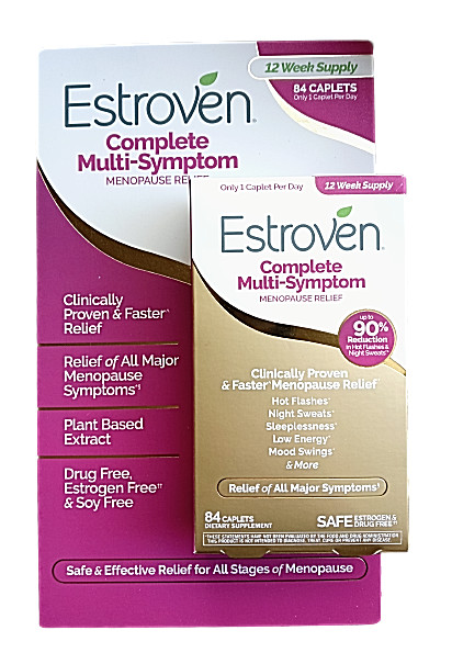 Estroven Complete Multi-Symptom Menopause Relief 84 Caplets EXP 07/2024