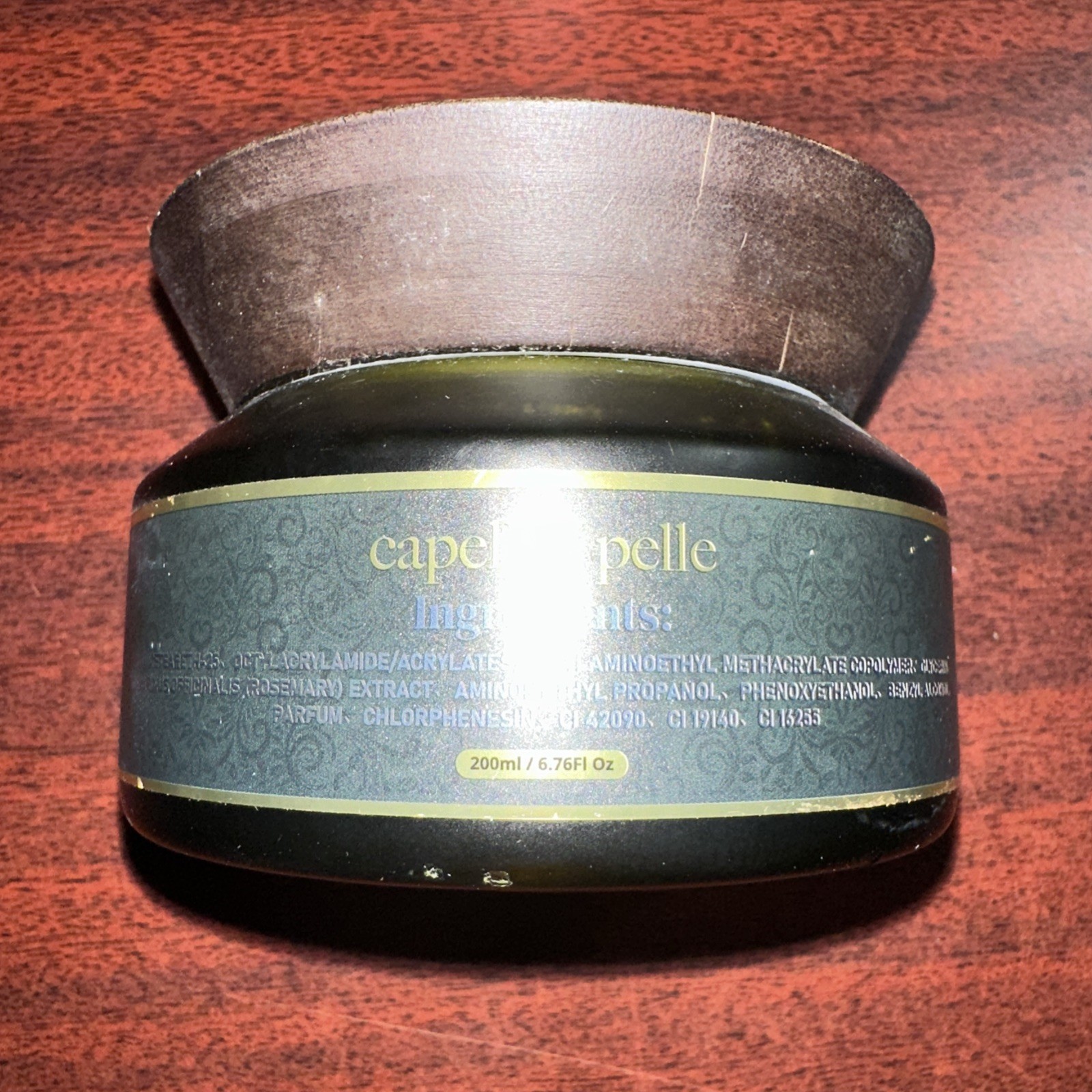 Capelli e Pelle Pomade Medium Shine w/ Hemp Seed Oil 100ml / 3.38fl oz