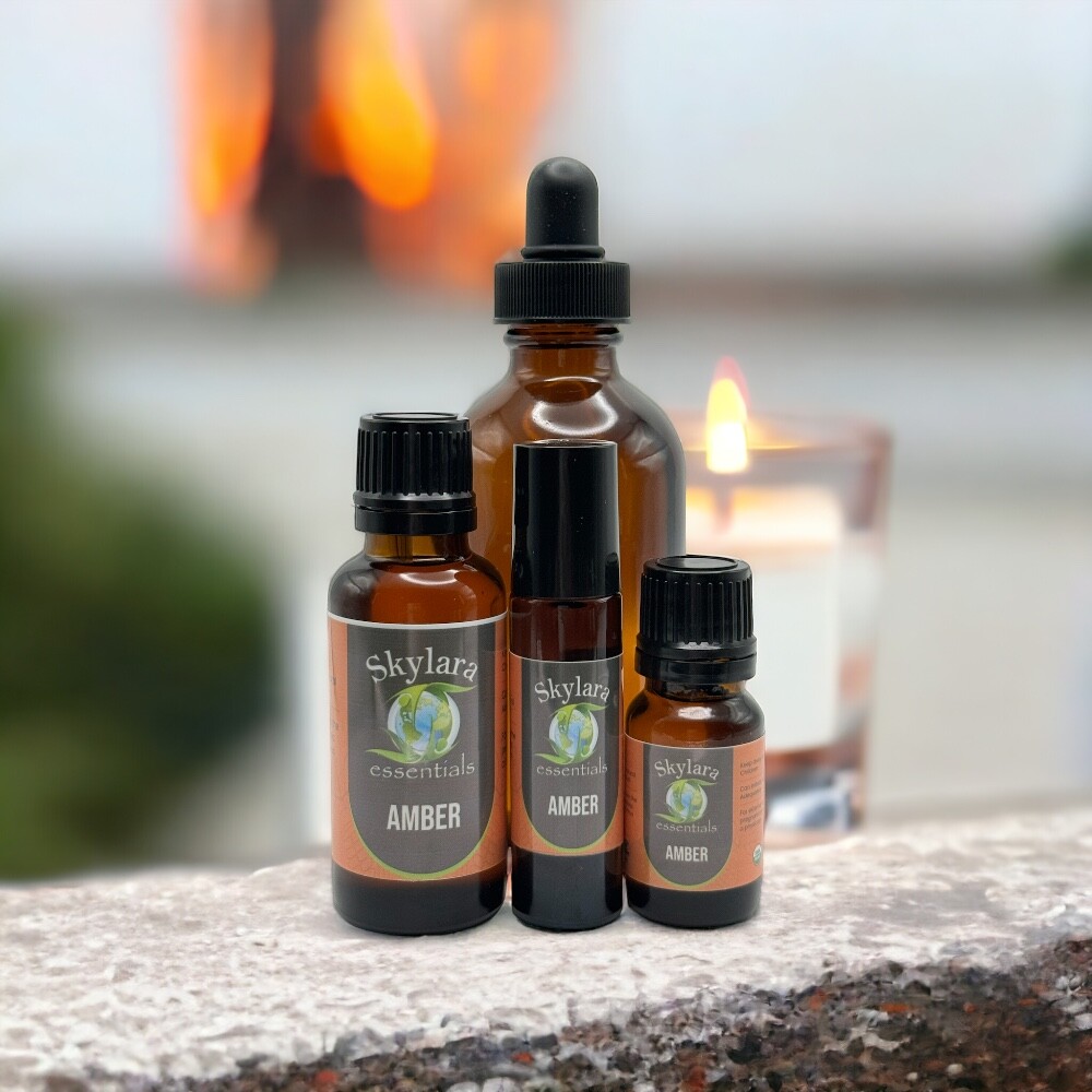 Organic Amber Essential Oil – Free Shipping