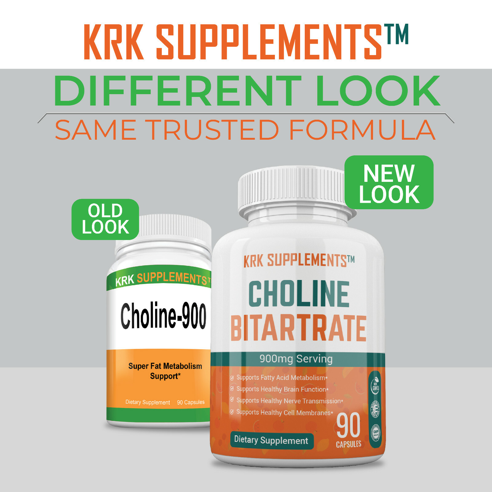 1 Choline Bitartrate 900mg serving Nootropic Fatty Liver Brain Memory Booster