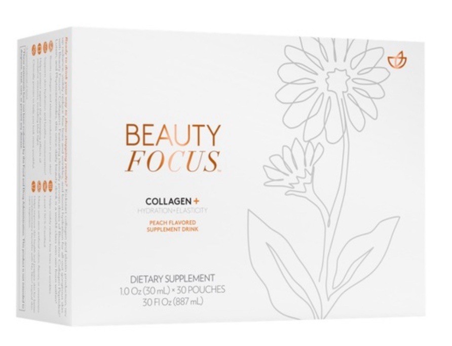 Nu Skin Beauty Focus Collagen Plus Peach | Nuskin Liquid Collagen 30days 04/2026