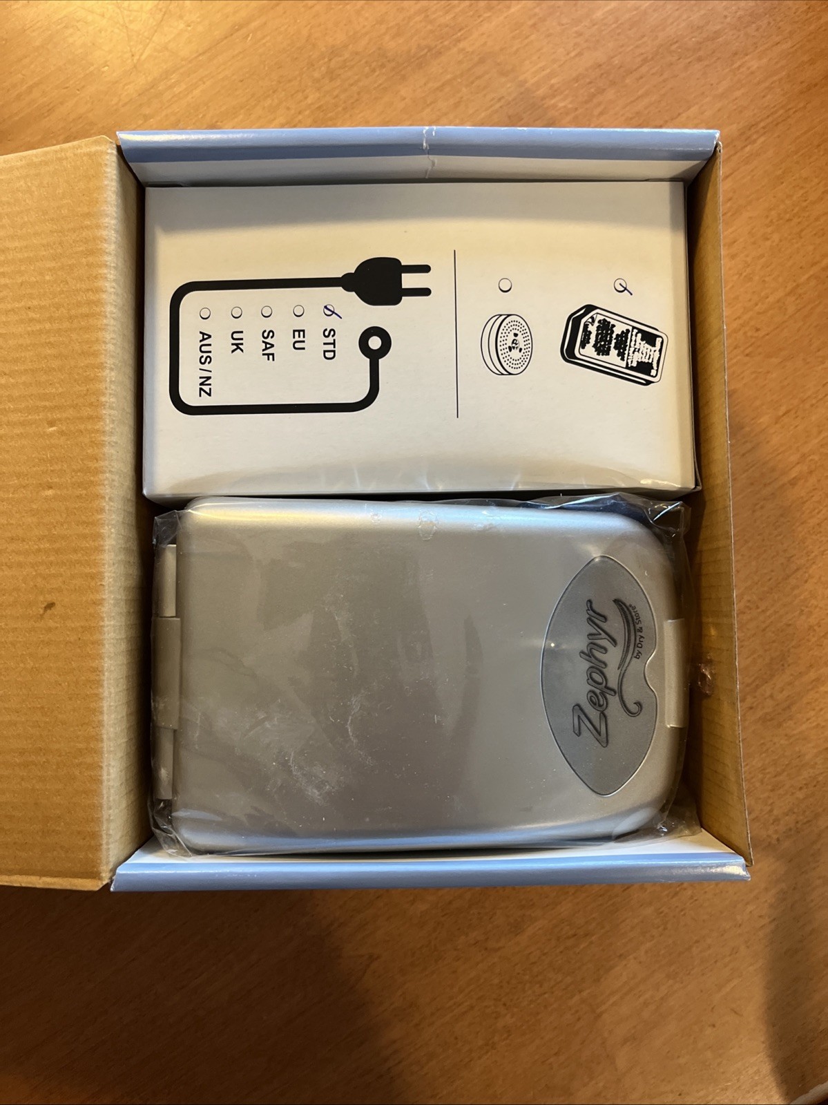 Zephyr by Dry & Store Hearing Aid Dryer & Moisture Remover Open Box