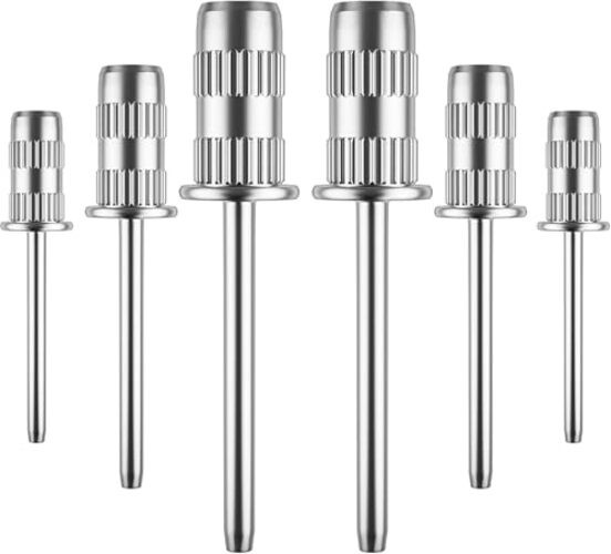 Nail Drill Bits,Sanding Bands for Nail Drill Shaft 3/32 inch,Drill Bits Silver