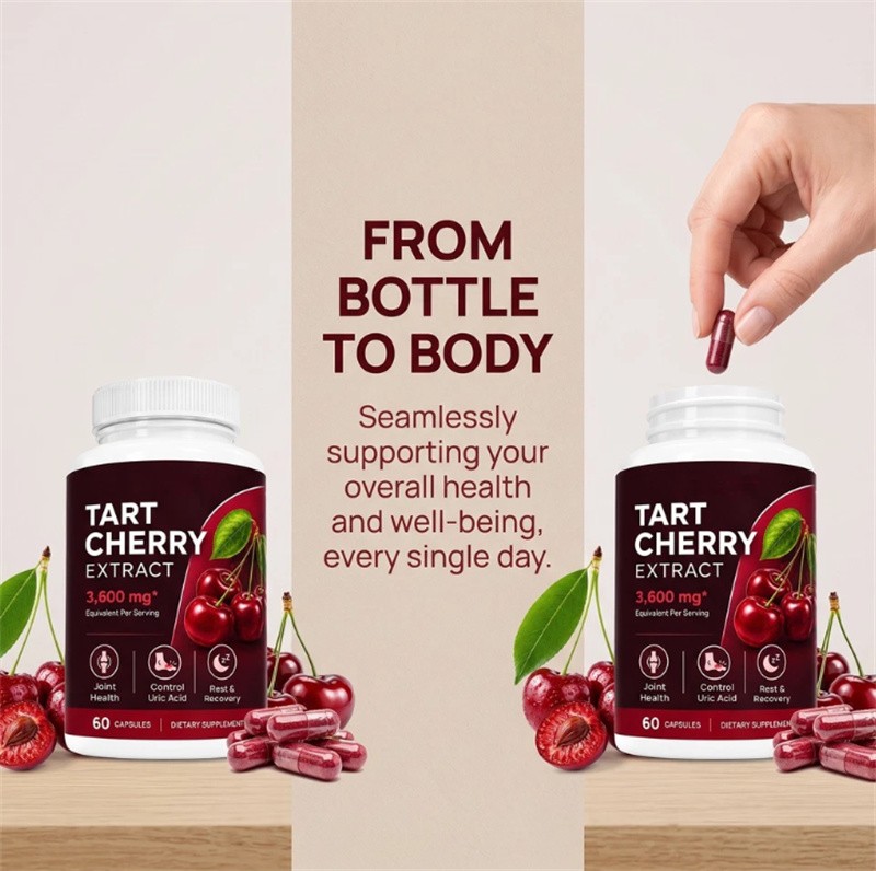 Good Grove Tart Cherry Extract,Goodgrove Tart Cherry Cold Extracted,60 Capsules