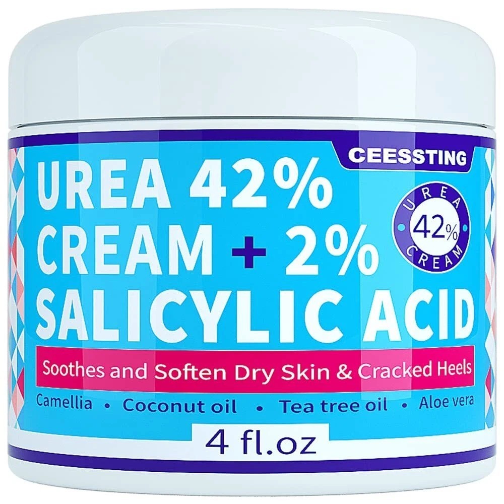 Urea Cream 42% Plus Salicylic Acid 4 Oz, Callus Remover Hand Cream Foot Cre…