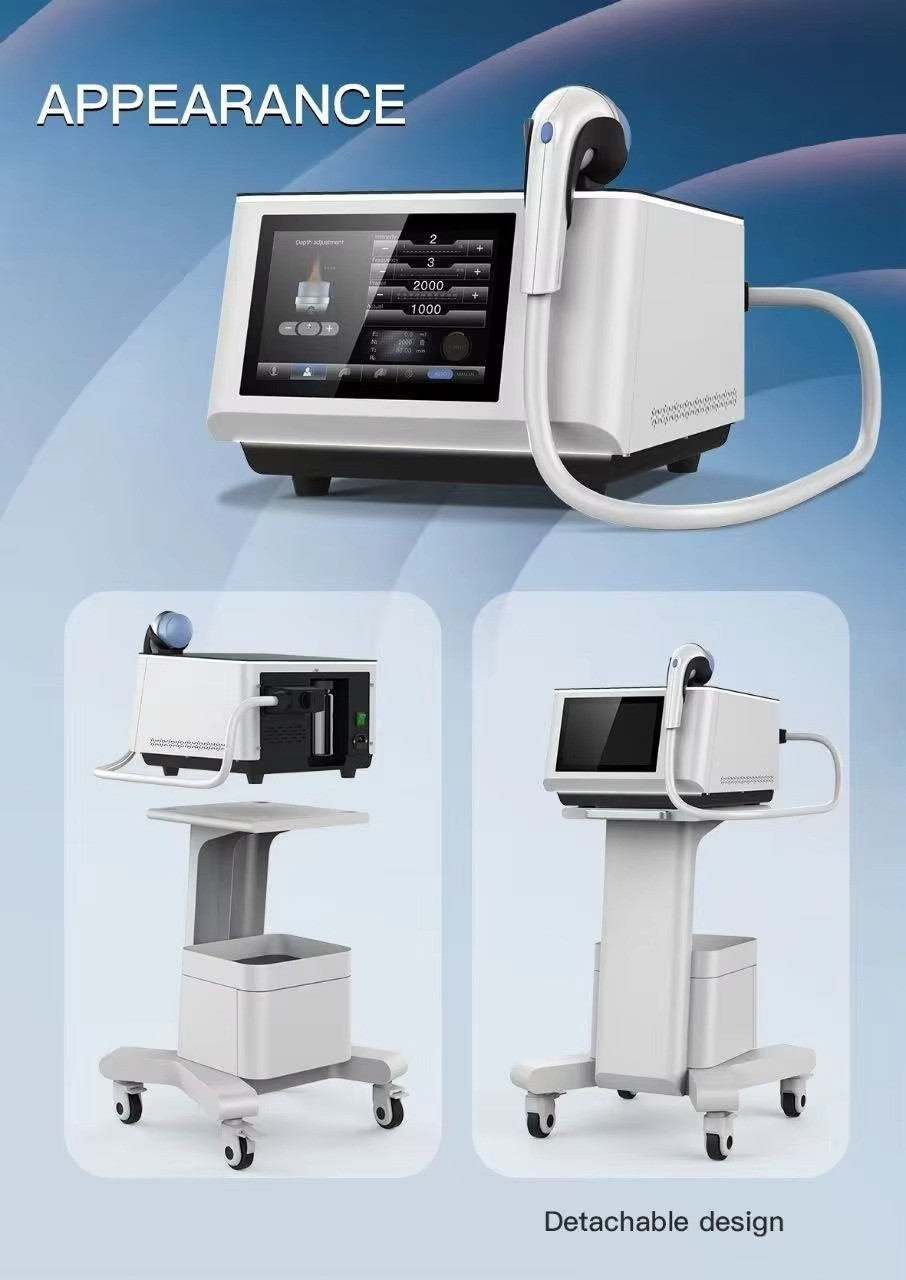 Focus Shockwave Eswt Focused Shock Wave Therapy Machine Pain Relief Physio