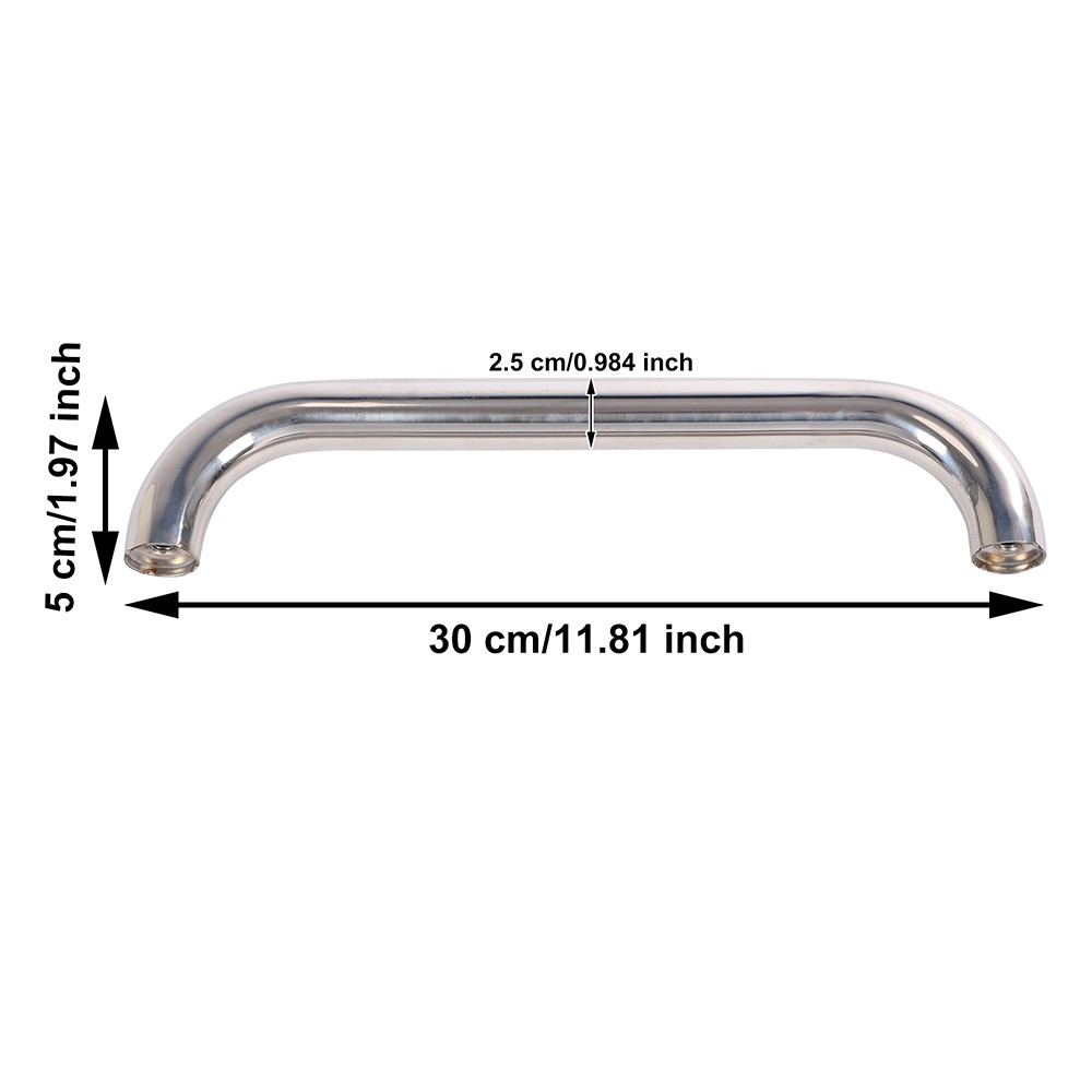 30cm Stainless Steel Grab Bar Bathroom Safety Handicap Shower Tub Handle Support