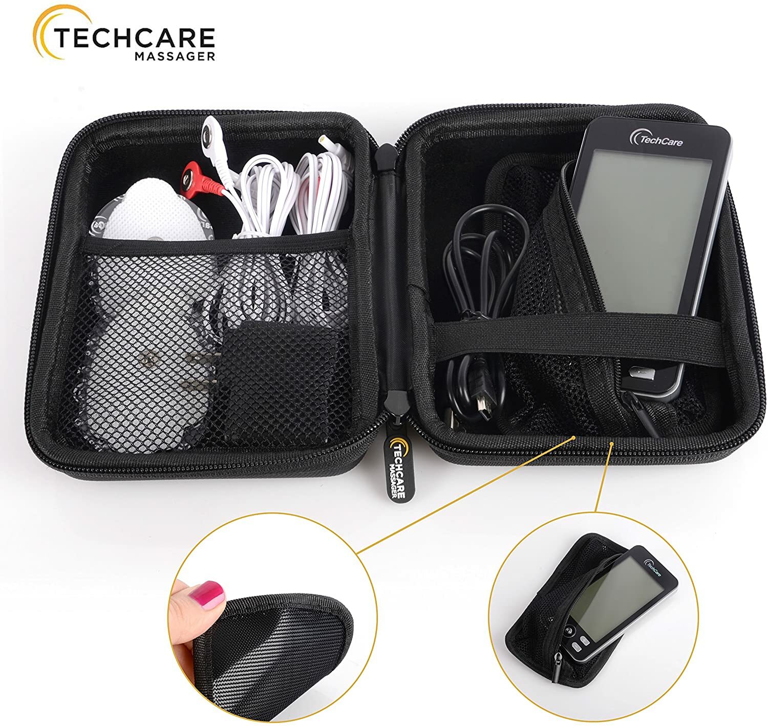 Tens Unit Muscle Stimulator Full Body Pulse Massager Pain Relief Recovery
