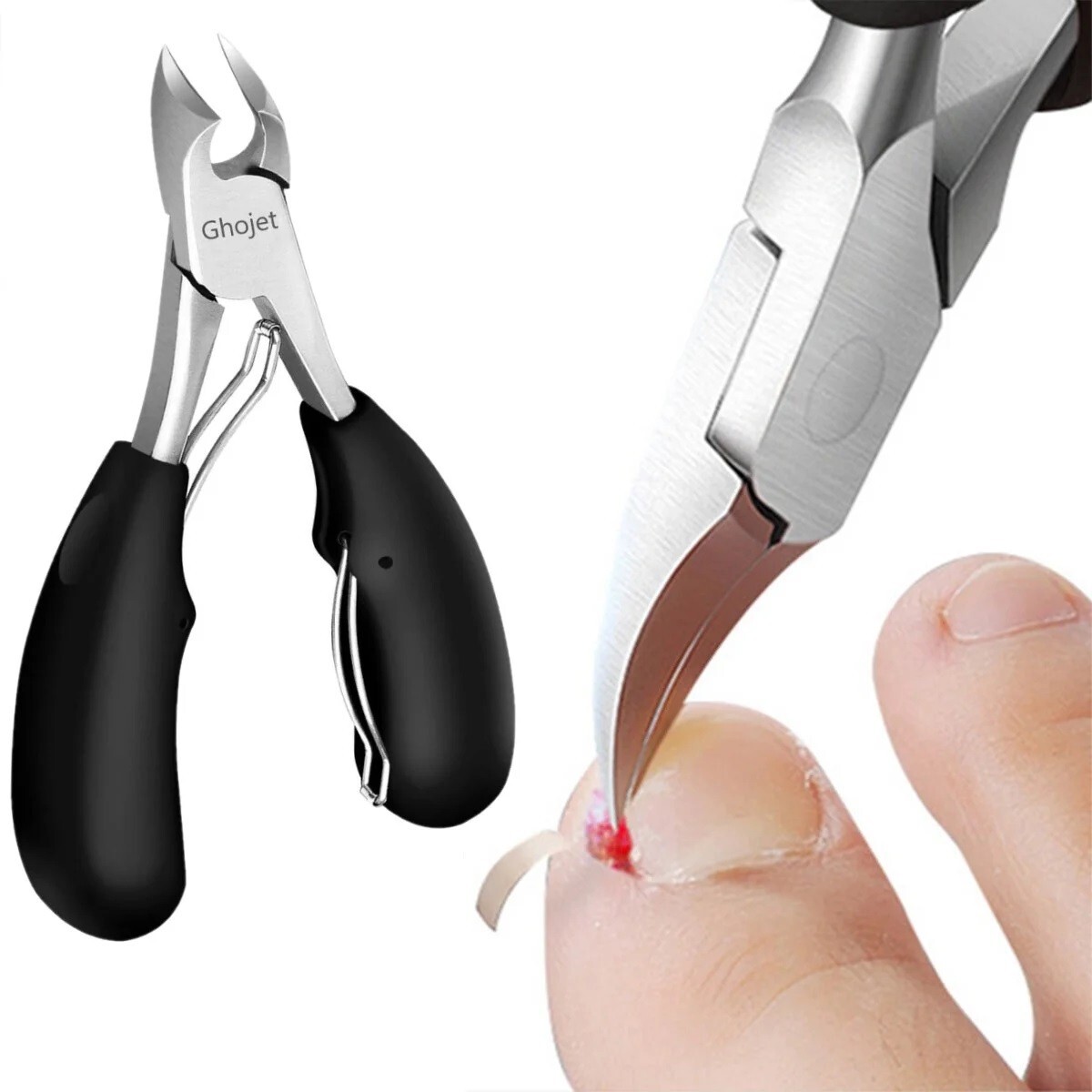 Toe Nails Scissor For Thick Ingrown Toenail Dead Skin Clippers Skin-friendly