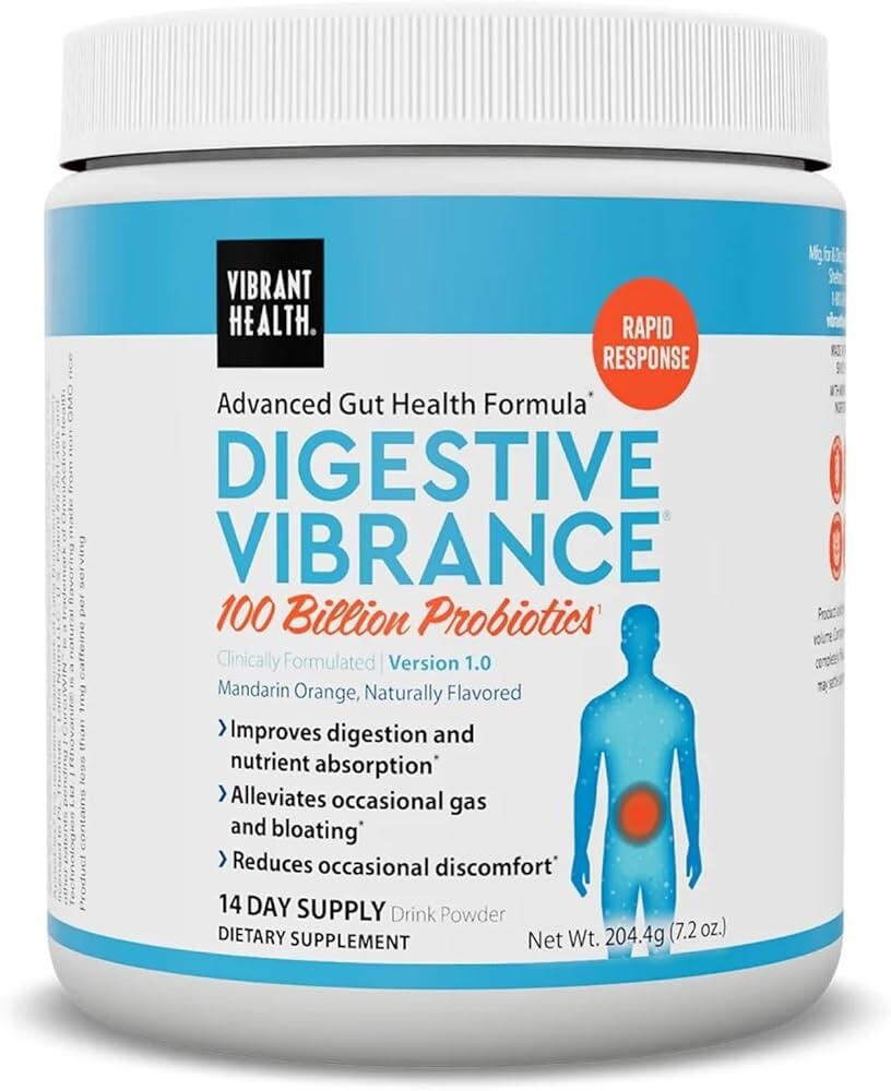 Vibrant Health Digestive Vibrance 7.2oz (14 Day Supply)