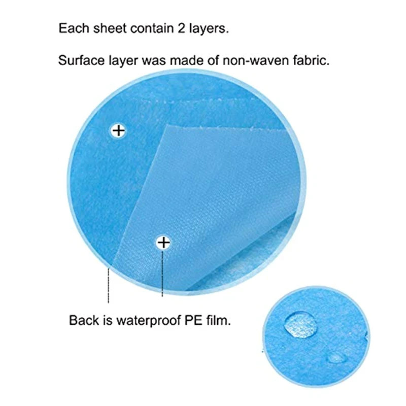 Disposable Non Woven Massage Bed Sheets Spa & Beauty Salon Hotel,Travel 10 Sheet