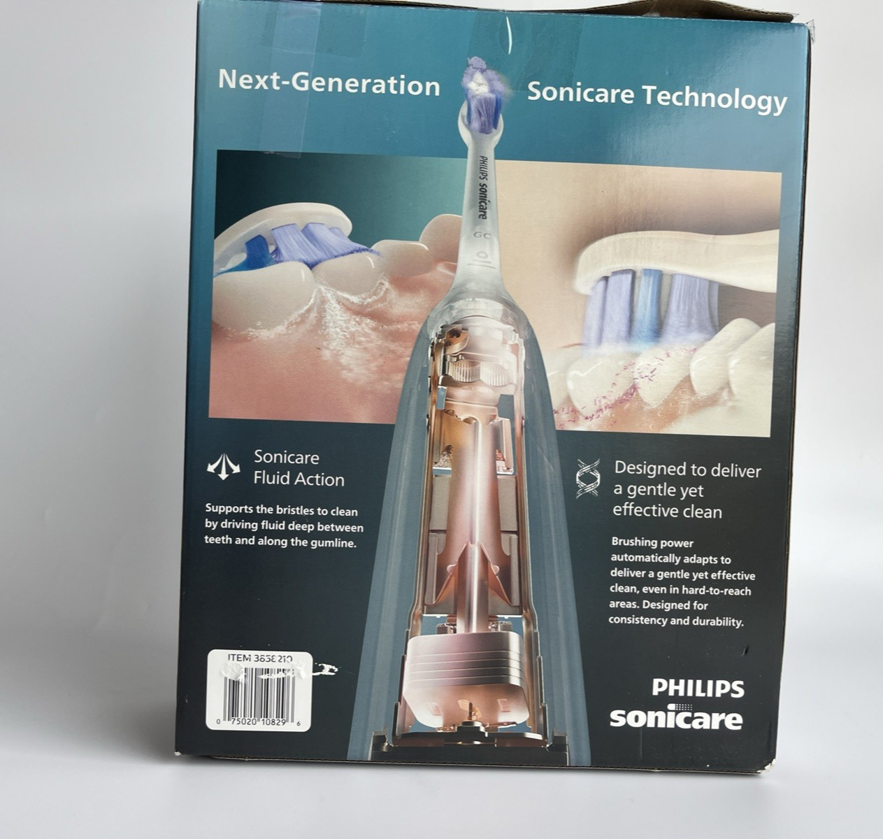 Philips Sonicare Advanced Clean Rechargeable Electric Toothbrush 2 Pack