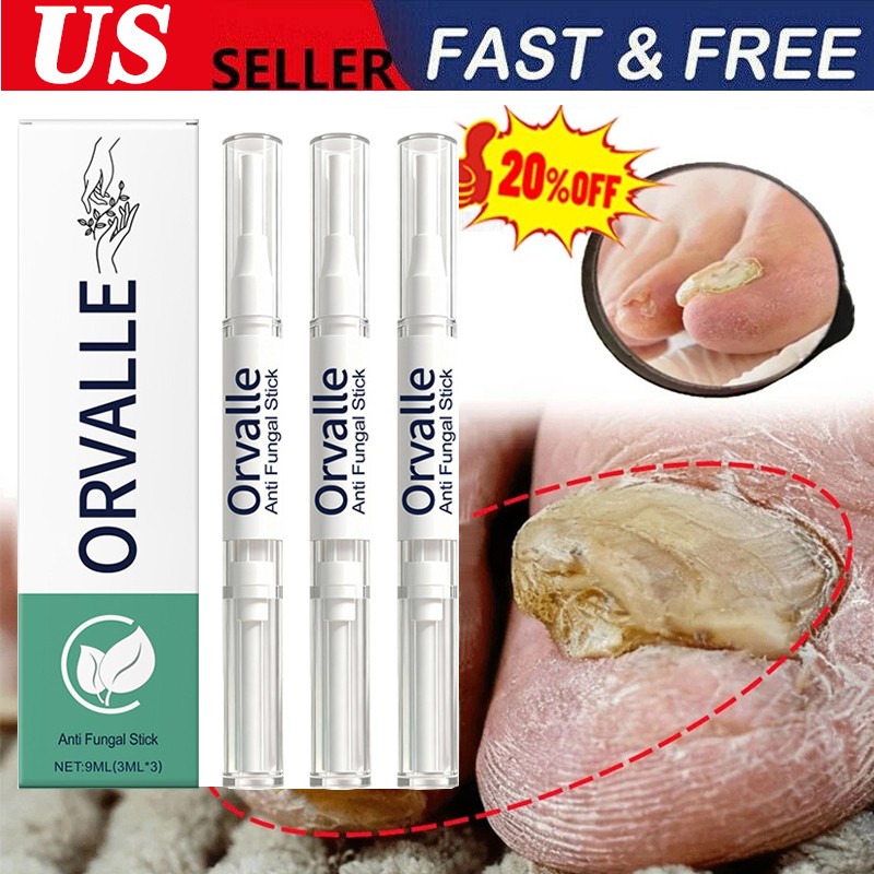3PCS Orville Nail Fungus Pen Anti Fungus Infection Nail Care Repair Pen Toenail