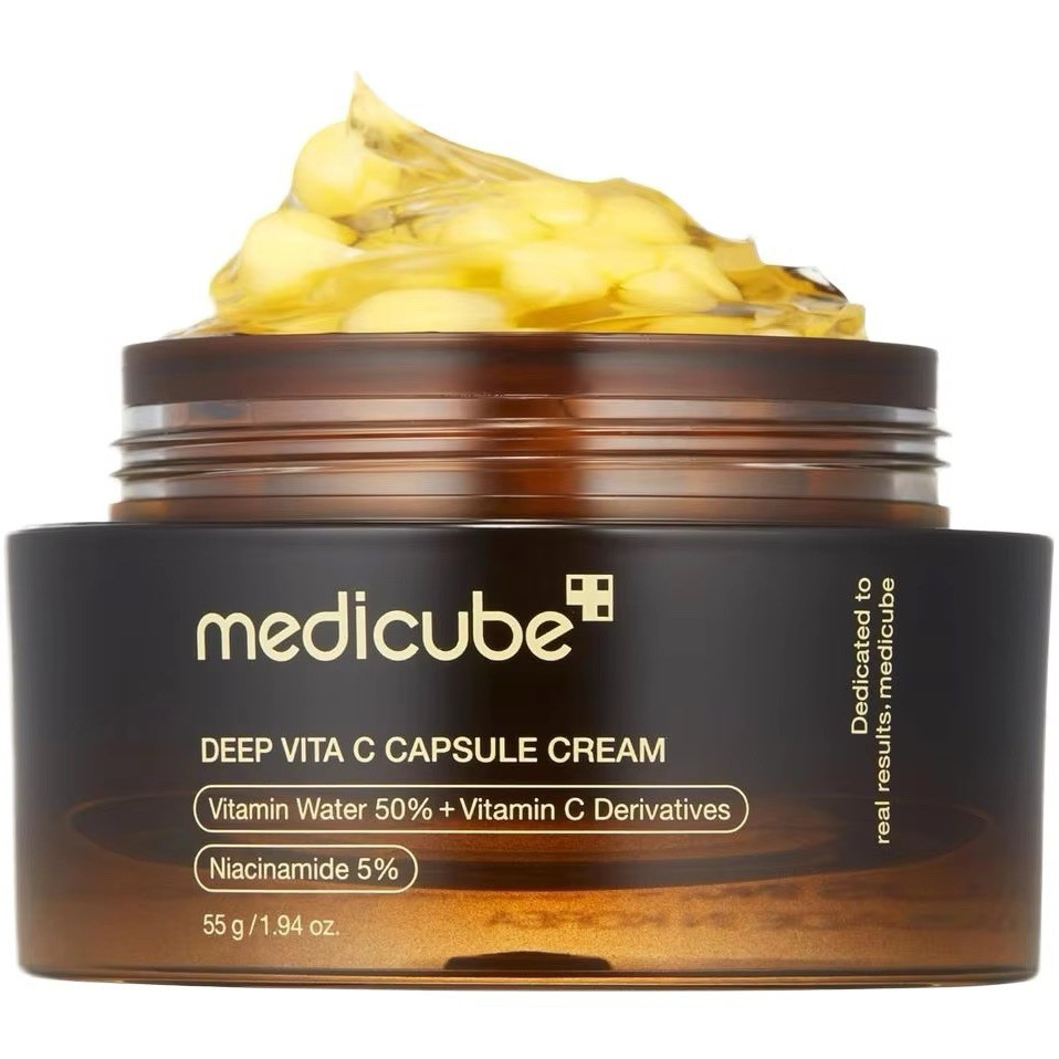 medicube Deep Vita C Capsule Cream Moisturizer w/ Niacinamide 1.94 oz