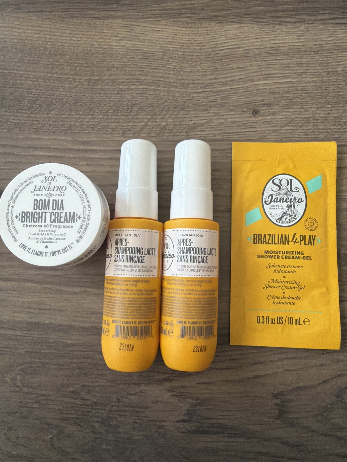 Variety Lot of SOL de Janeiro Hair and Body Products (Travel & Sample Sizes)