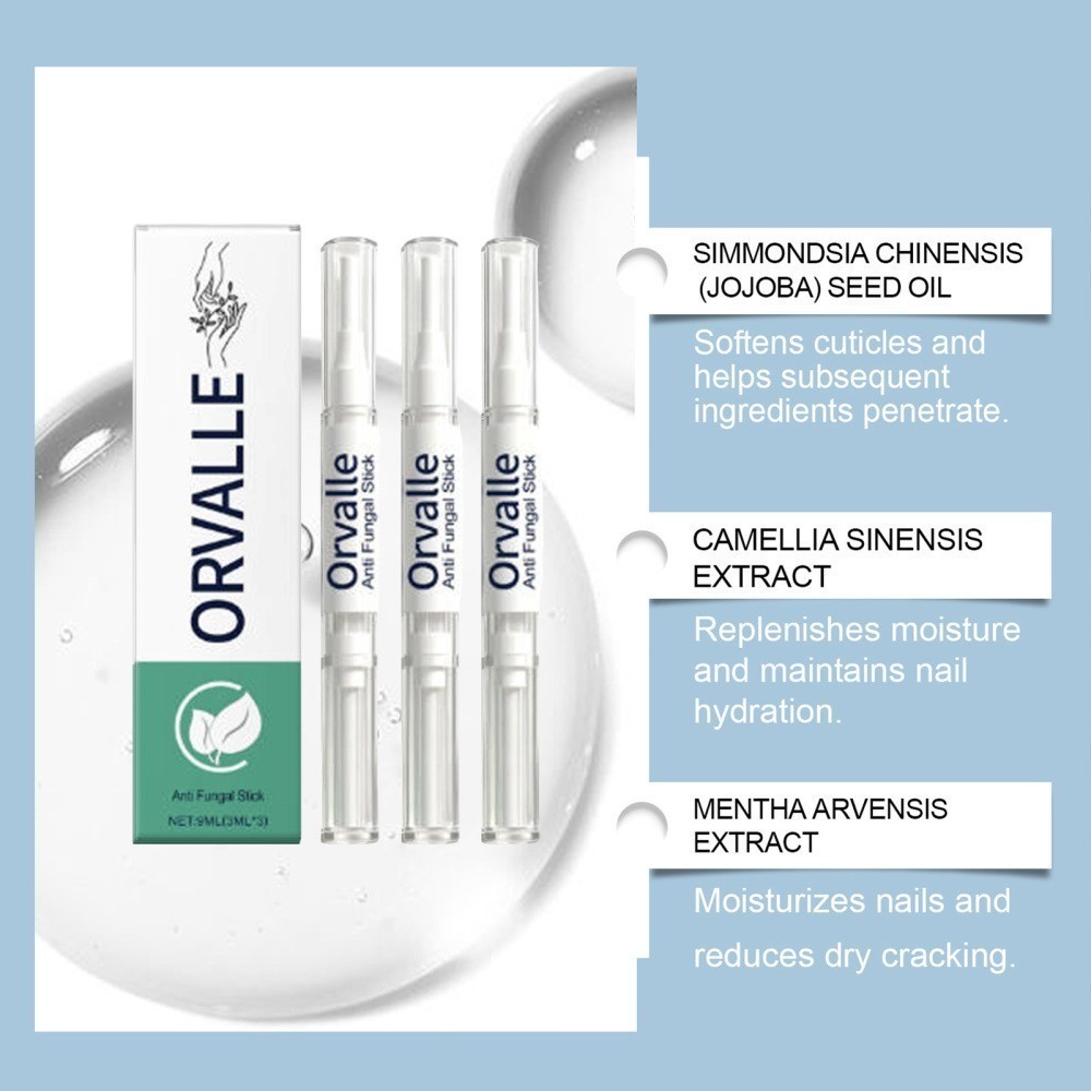 3-15X Orville Nail Fungus Pen Anti Fungus Infection Nail Care Repair Pen Toenail
