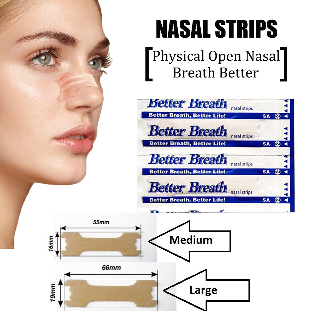 10-1000PCS BETTER BREATH Nasal Strips Easy Stop Snore Right Sleep Anti Snoring