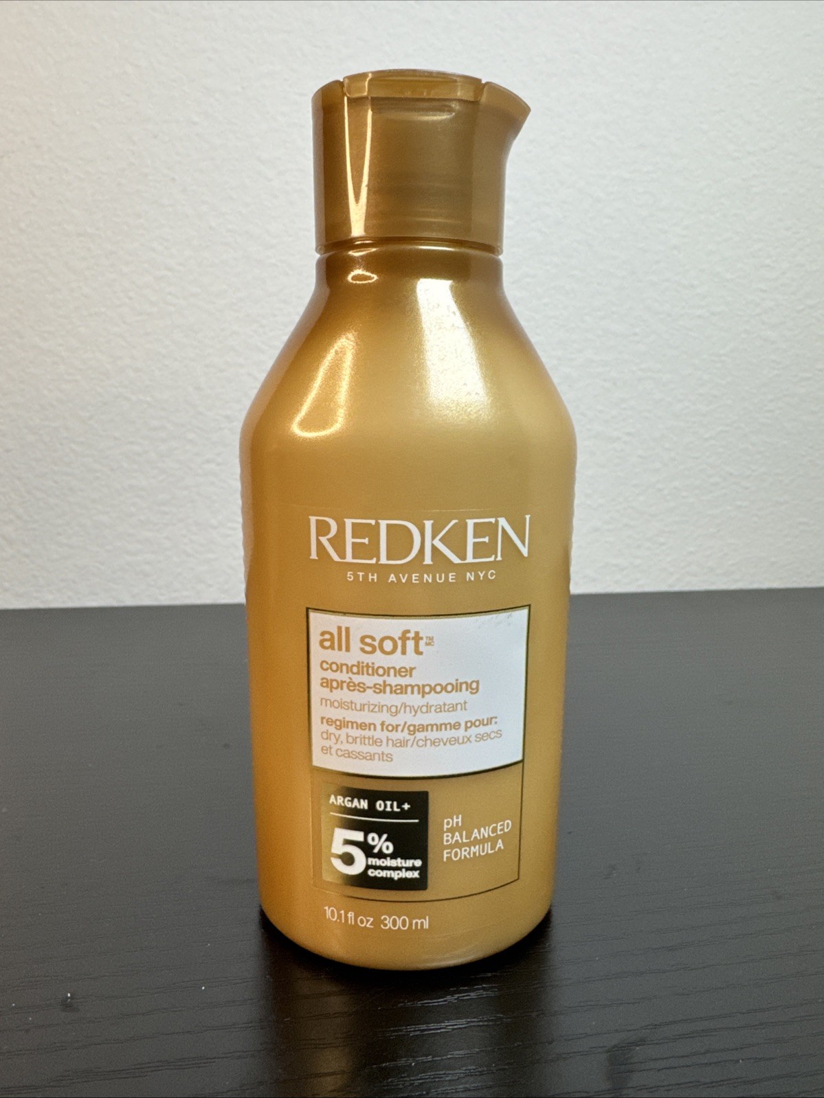 Redken All Soft Conditioner Argan Oil+ pH Balanced Hydrates Dry Hair 10.1 Fl Oz