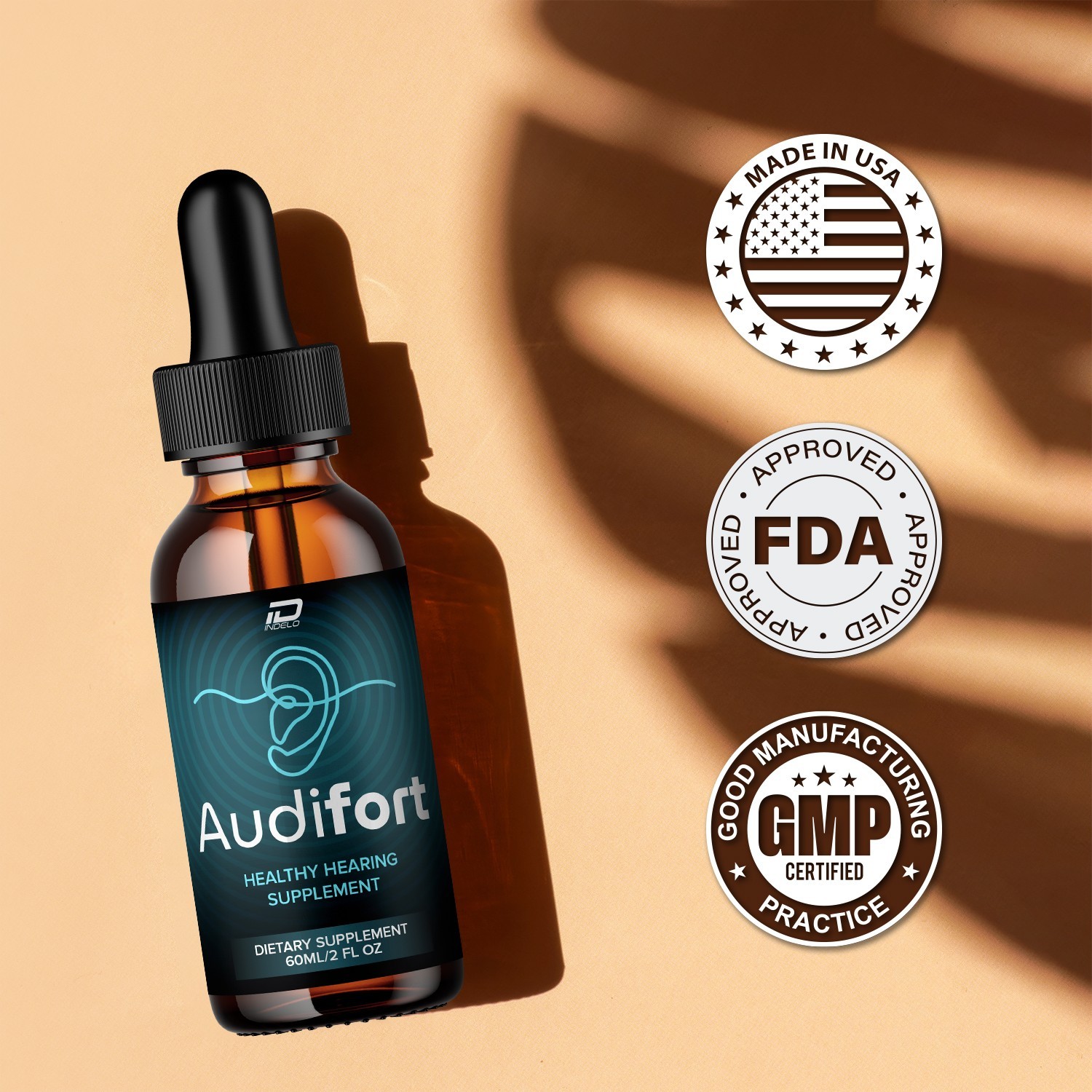 (3 Pack) Audifort Pro Healthy Ear Support Supplement – Audifort Pro Liquid Drops