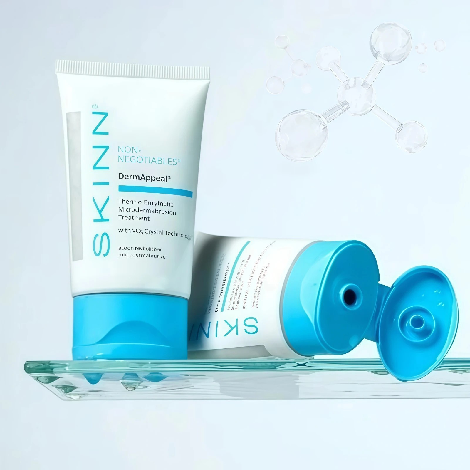 NEW SKINN DermAppeal Microdermabrasion Treatment 2oz – Gentle Facial Exfoliator