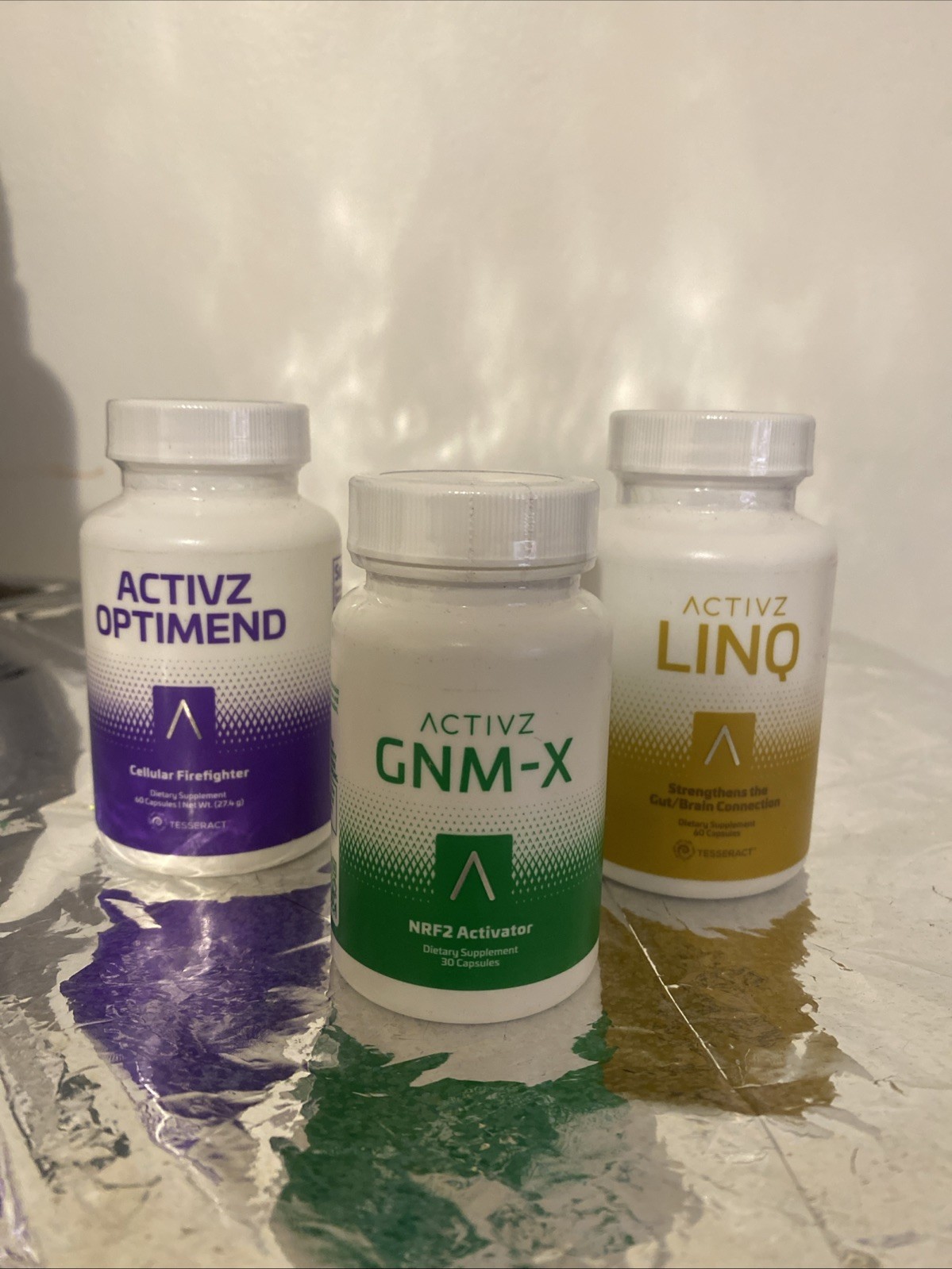 Authentic ACTIVZ TRIFECTA Set: (1) GNMX + LINQ + OPTIMEND Free Shipping