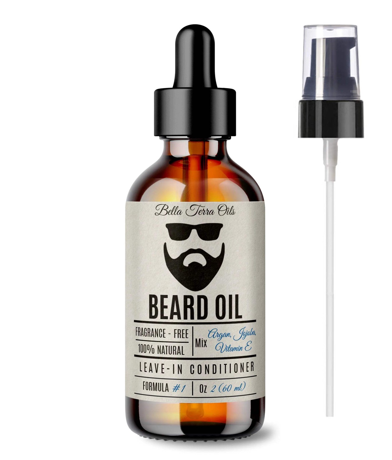 Beard Oil: Premium Blend, Nourishes & Softens, Ideal for Facial Hair Care