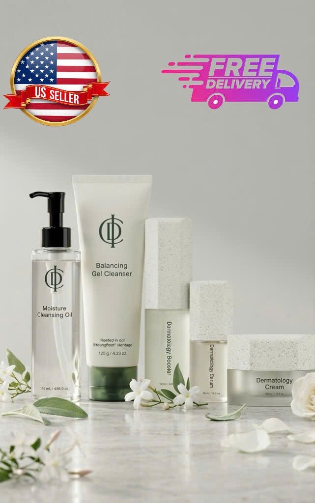 ✅ INCELL.DERM 5-in-1 Essential Double Cleanse – Balancing Gel Cleanser – NEW&HOT