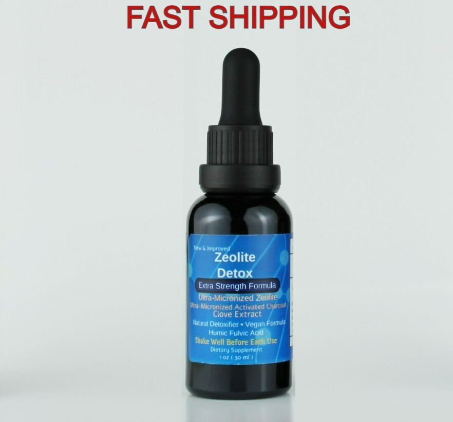 Extra Strength Liquified Zeolite Liquid Detox 10x – 50x MORE ZEOLITE