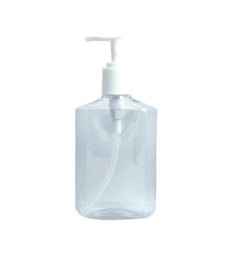1 Bottle 8 oz Clear Lotion Dispenser with pump 6″H x 3″W x 1-1/2″ diameter NEW