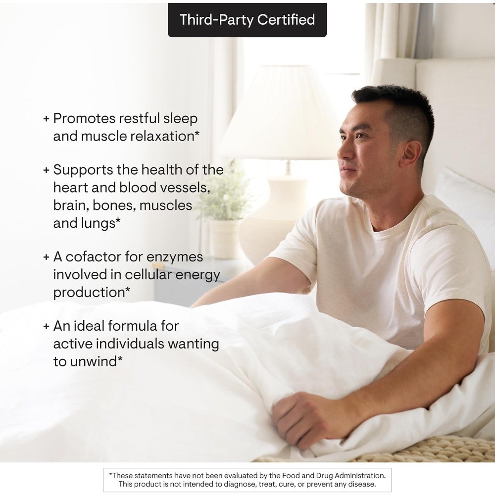 THORNE Magnesium Glycinate supplement Supports Restful Sleep,Muscle Relaxation
